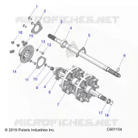 DRIVE TRAIN, JACKSHAFT AND ANTRIEBSWELLE