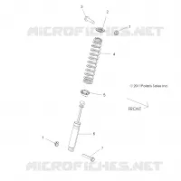 FRONT SUSPENSION SHOCK MOUNTING
