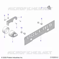 ELEKTRIC, FOG LAMP AND FRONT REGISTRATION PLATE