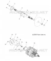 ANTRIEB, JACKSHAFT and ANTRIEBSWELLE 