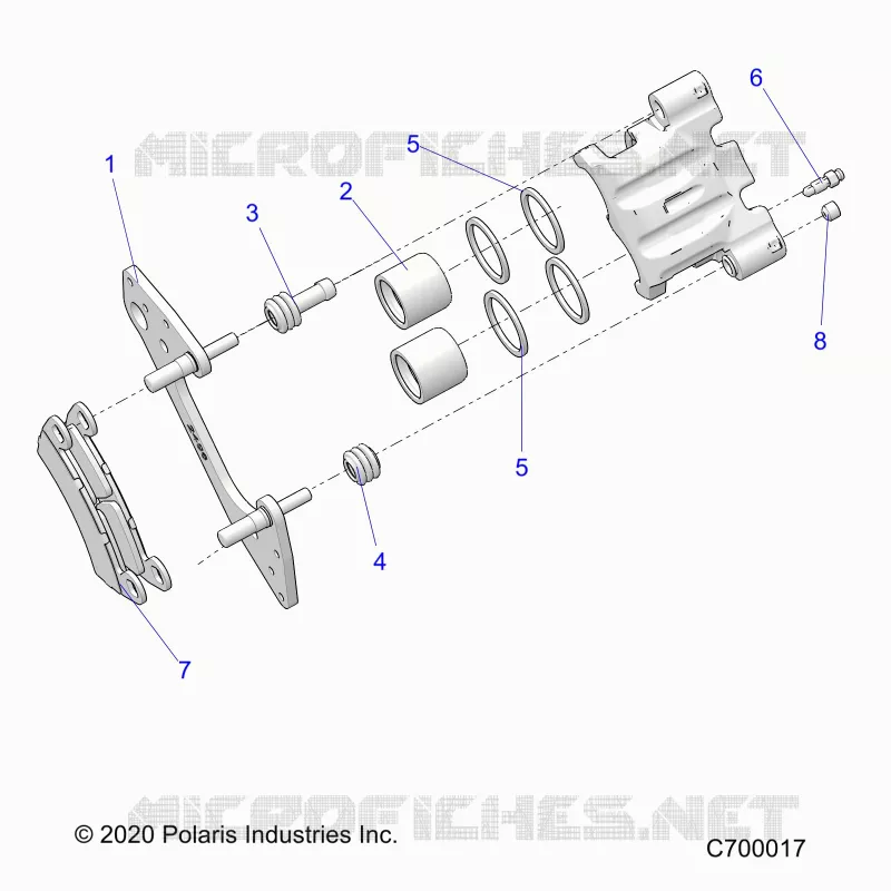 VORDERBREMSE CALIPER