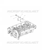 ENGINE, TREIBSTOFF PUMP FITTING COVER