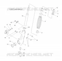 FRONT SUSPENSION STREBE