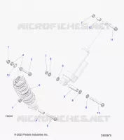 SUSPENSION, SHOCK MOUNTING AND SPRING (FT/RT)