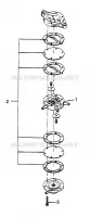 BENZINPUMPE 500 0972764,  EUROPEAN 500 E972764,  500 SKS 0972564, EUROPEAN 50 (4938393839D005)
