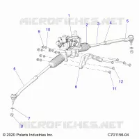 LENKGETRIEBE BOX W/EPS AND RELATED