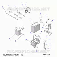 ELEKTRIC, BATTERY AND CABLES