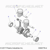ENGINE, PISTON AND KURBELWELLE