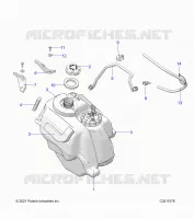 KRAFTSTOFFSYSTEM, FUEL TANK ASM.