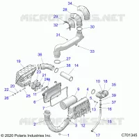 ENGINE, LUFTEINLASS SYSTEM