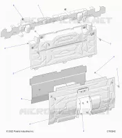 KAROSSERIE HINTEN CLOSEOFF, CENTER PANELS