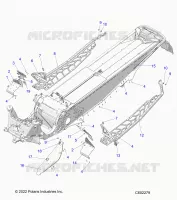 CHASSIS, CLUTCH GUARD, FOOTRESTS, AND RUNNINGBOARDS