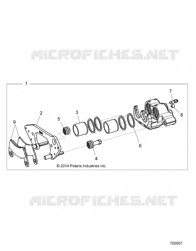 VORDERBREMSE CALIPER