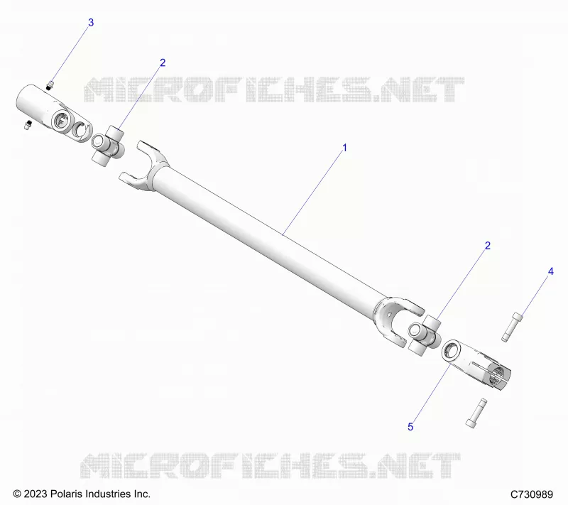 ANTRIEB, FRONT PROP SHAFT