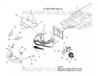 FRONTSTOSSSTANGE, NOSEPAN AND TIE ROD BOOT