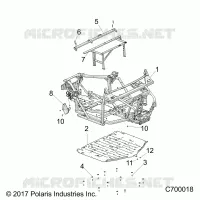 CHASSIS, MAIN FRAME AND SKID PLATES