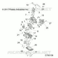 CRANKCASE AND CRANKSHAFT