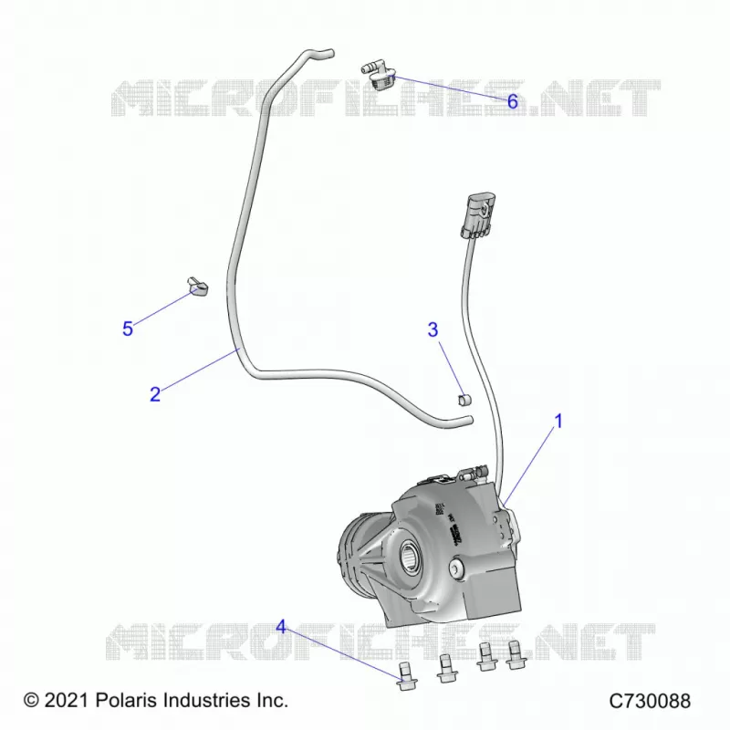 ANTRIEB, FRONT GEARCASE MOUNTING