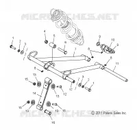 FRONT Drehmomentarm