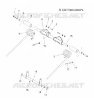 SUSPENSION, HINTER Drehmomentarm and PIVOT ARM