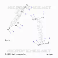 SUSPENSION, SHOCK MOUNTING, IFS