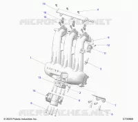 ENGINE, INTAKE MANIFOLD, DROSSELKLAPPENGEHÃ„USE, FUEL RAIL