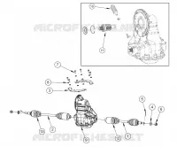 DRIVE LINE, DRIVE LINE 12.44, 46 IN WIDE