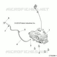 DRIVE TRAIN, FRONT GEARCASE MOUNTING