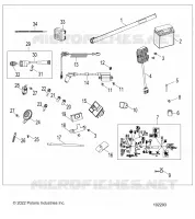 ELEKTRIC, SWITCHES, HARNESS AND INDICATORS