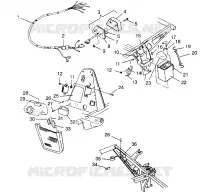 ELEKTRIC/RÜCKLICHT ASSEMBLY XPLORER 400L W969140 (4935983598C008)