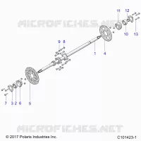 HINTERRADAUFHÃ„NGUNG AXLE