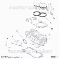ZYLINDER AND PISTON
