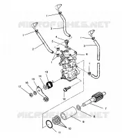 ÖLPUMPE XLT TOURING  0963357 and EUROPEAN XLT TOURING  E963357 (4931923192C013)