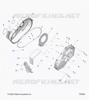 ANTRIEB, CLUTCH COVER, INNER/OUTER