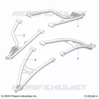 FRONT SUSPENSION A-ARMS