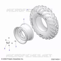 RADS, FRONT TIRE