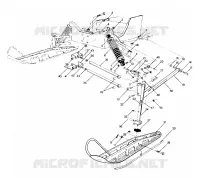 FRONT SUSPENSION AND SKI TRAIL (4919281928009A)
