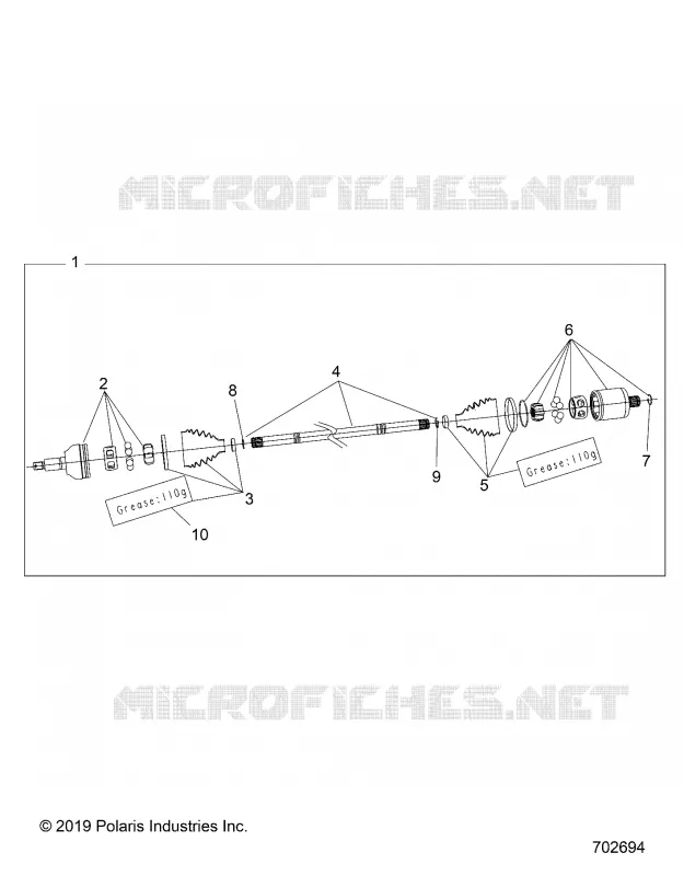 ANTRIEB, HALF SHAFT, FRONT