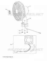 OPTIONEN, DASH FAN, BLACK, FAN AND HARDWARE ONLY