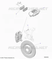 BRAKES, BREMSZANGE VORNE