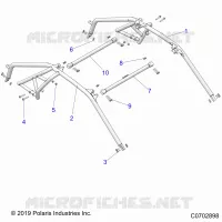 CHASSIS, CAB RAHMEN -Z23RAD92PS (C0702898)