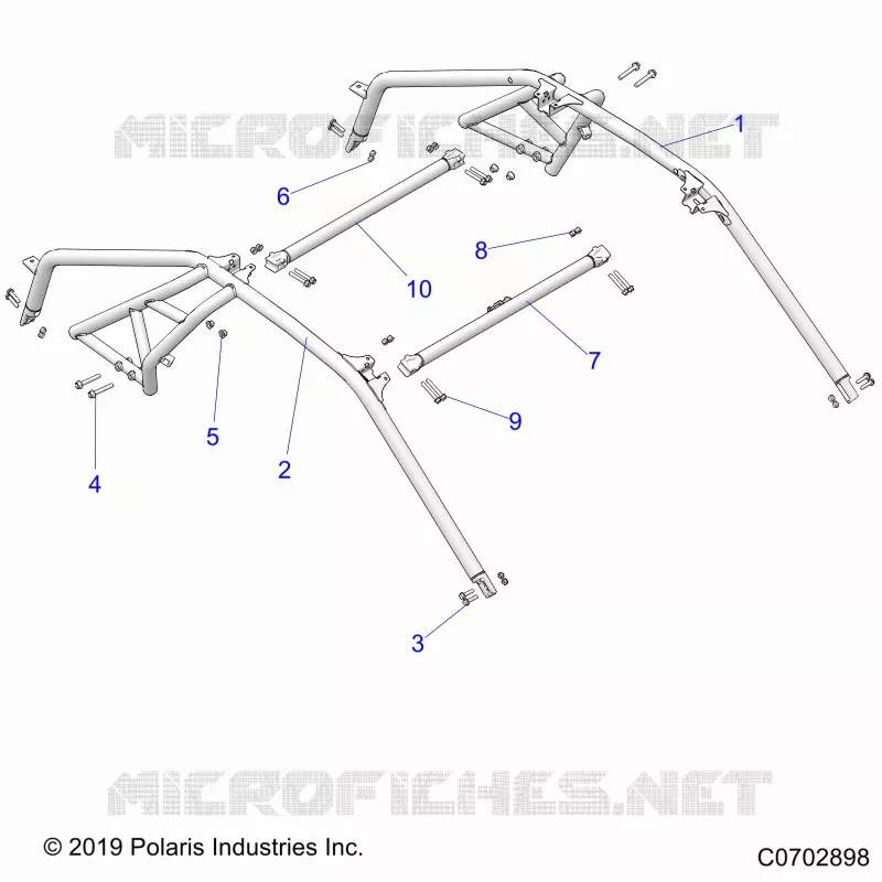 CHASSIS, CAB RAHMEN -Z23RAD92PS (C0702898)