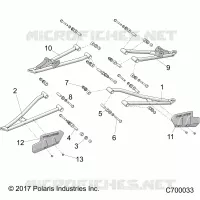 FRONT SUSPENSION CONTROL ARMS