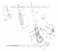 FRONT SUSPENSION STREBE