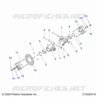 HINTERRADAUFHÃ„NGUNG HUBS, CARRIER AND BRAKE DISC