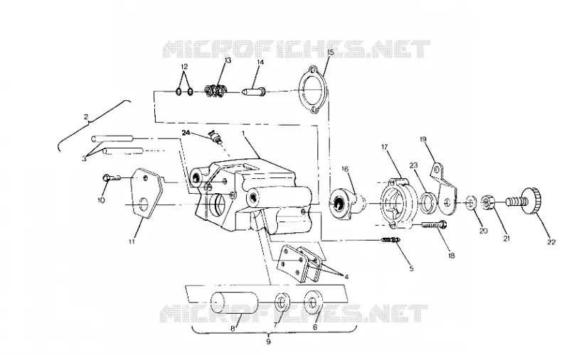 BREMS ASSEMBLY 250 2X4 / W927527 (4922862286030A)