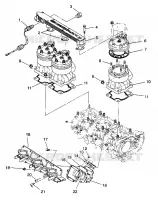 CYLINDER   MANIFOLD SL 650 B944058 (4926992699022A)