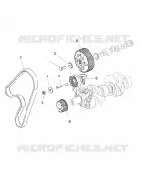 MOTOR, TIMING PULLEY, TIMING BELT, JOCKEY PULLEY