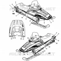DECALS ULTRA SP 0970678 (4938093809A012)