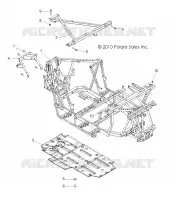 CHASSIS, MAIN FRAME AND SKID PLATE